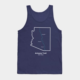 Arizona Trail Route Map Tank Top